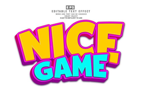 3D Editable Text Effects for Adobe Illustrator