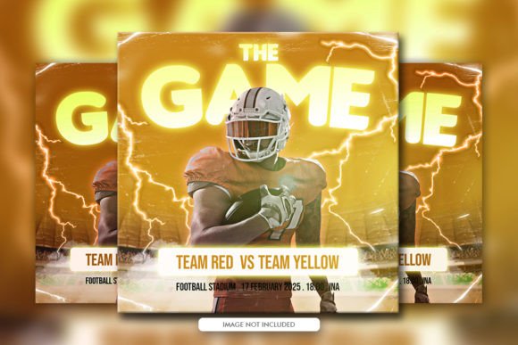 Choosing the Right Sports Event Flyer Template: Why The Game Sports Event Flyer Template Stands Out