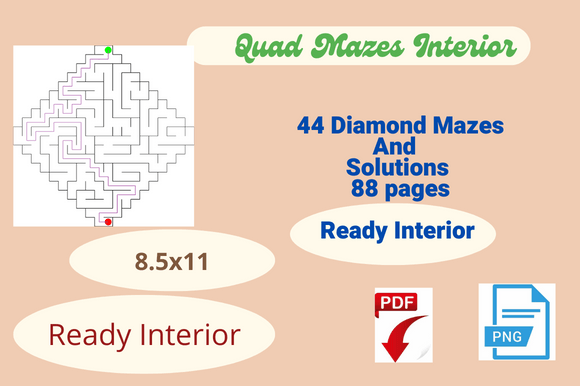 Diamond Maze Game Solution for KDP Interio
