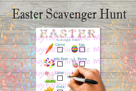 Easter Scavenger Hunt for Kids