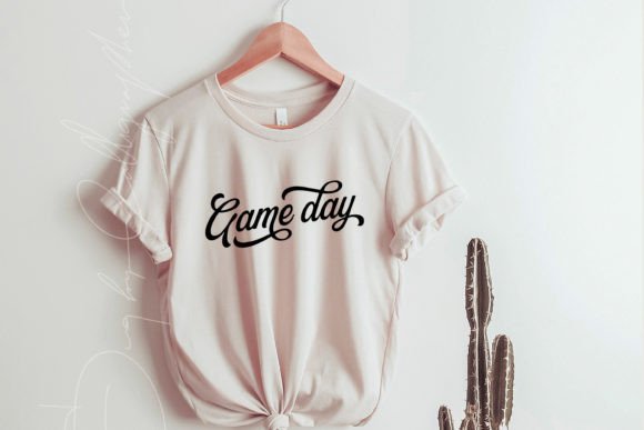 Game Day Retro SVG Sport Football Design: A Versatile Choice for Digital Crafters