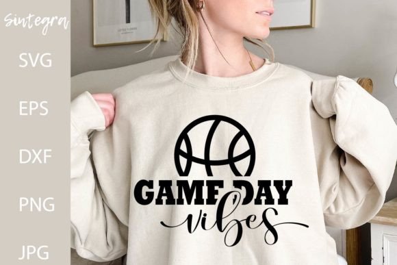 Game Day Vibes SVG: Elevating Your Basketball Spirit with Creative Design