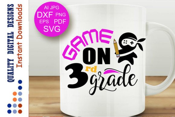 Game on 3rd Grade Back to School Ninja: A Digital Design Resource for Creative Educators and Makers