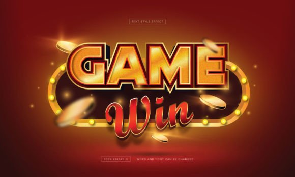 Game Win 2 Style Text Effect Editable: A Dynamic Design Tool for Creative Projects