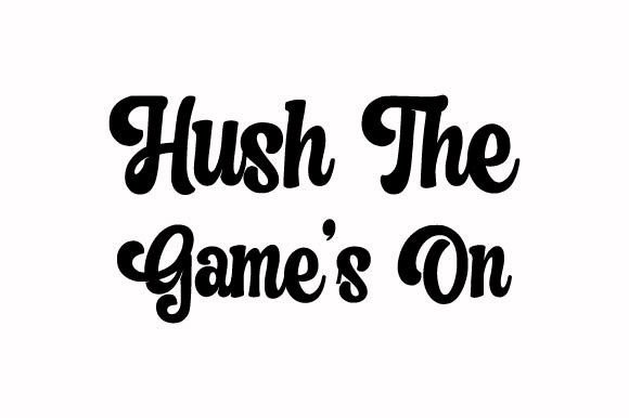 Hush the Game's On: A Creative Revolution in Football SVG Design