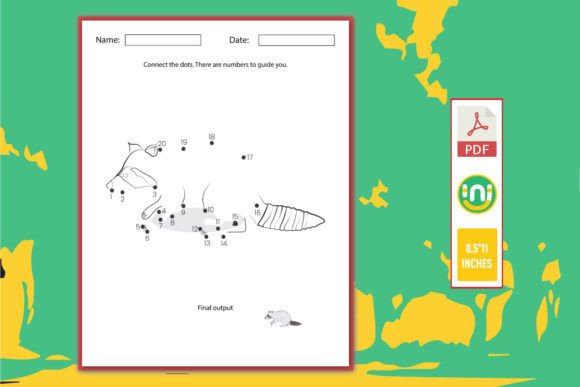 Mammal Dot to Dot Game: Blending Creativity with Early Math Skills