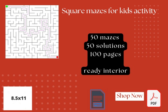 Mind Relaxation Square Maze Game: A Practical Tool for Fun, Focus, and Printable Profit