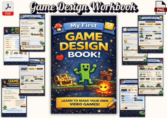 My First Game Design Book: A Practical Tool for Introducing Kids to Game Programming