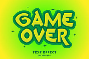 Text Effect - Game over Cartoon Style: A Versatile Design Tool for Creative Projects